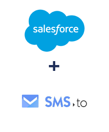Integration of Salesforce CRM and SMS.to