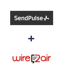 Integration of Sendpulse CRM and Wire2Air