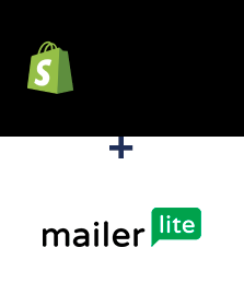 Integration of Shopify and MailerLite