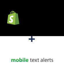 Integration of Shopify and Mobile Text Alerts
