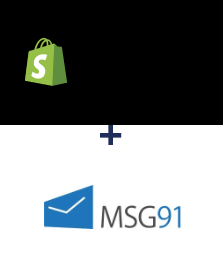 Integration of Shopify and MSG91