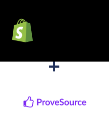 Integration of Shopify and ProveSource