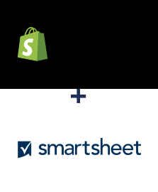 Integration of Shopify and Smartsheet
