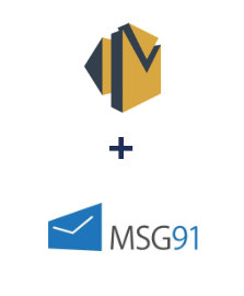 Integration of Amazon SES and MSG91