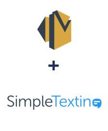Integration of Amazon SES and SimpleTexting