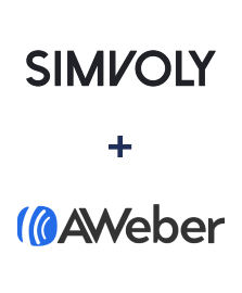Integration of Simvoly and AWeber