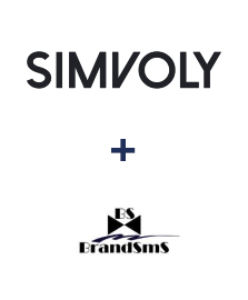 Integration of Simvoly and BrandSMS 