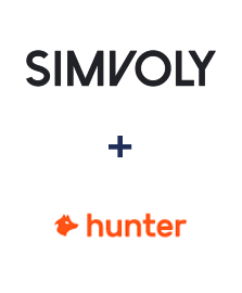 Integration of Simvoly and Hunter.io