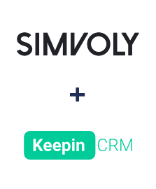 Integration of Simvoly and KeepinCRM
