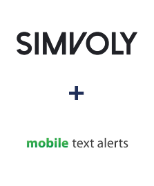 Integration of Simvoly and Mobile Text Alerts