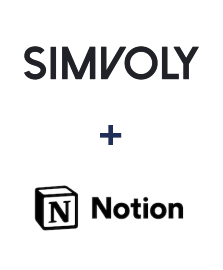 Integration of Simvoly and Notion