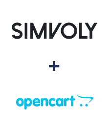 Integration of Simvoly and Opencart