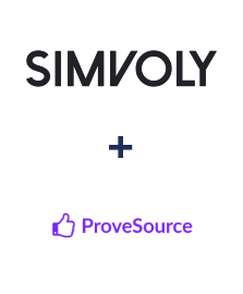 Integration of Simvoly and ProveSource