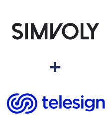 Integration of Simvoly and Telesign