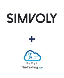 Integration of Simvoly and TheTexting
