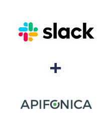 Integration of Slack and Apifonica
