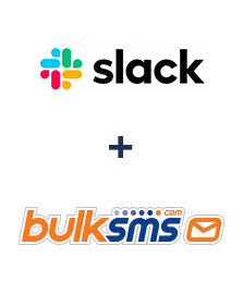 Integration of Slack and BulkSMS