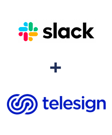 Integration of Slack and Telesign