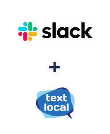 Integration of Slack and Textlocal