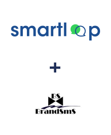 Integration of Smartloop and BrandSMS 