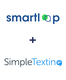 Integration of Smartloop and SimpleTexting