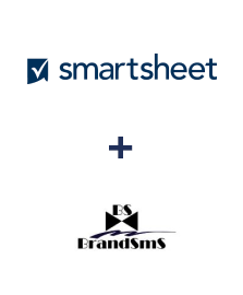Integration of Smartsheet and BrandSMS 