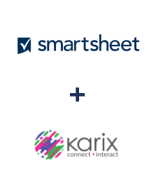 Integration of Smartsheet and Karix