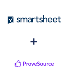Integration of Smartsheet and ProveSource