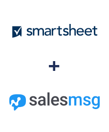 Integration of Smartsheet and Salesmsg