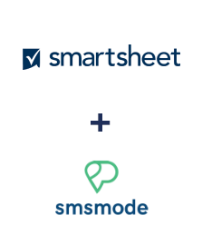 Integration of Smartsheet and Smsmode
