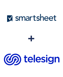Integration of Smartsheet and Telesign