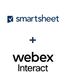 Integration of Smartsheet and Webex Interact