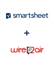 Integration of Smartsheet and Wire2Air