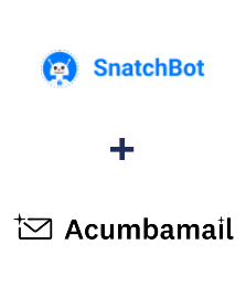 Integration of SnatchBot and Acumbamail