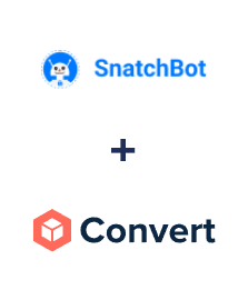 Integration of SnatchBot and ConvesioConvert
