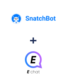 Integration of SnatchBot and E-chat