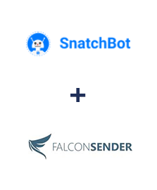 Integration of SnatchBot and FalconSender