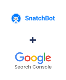 Integration of SnatchBot and Google Search Console