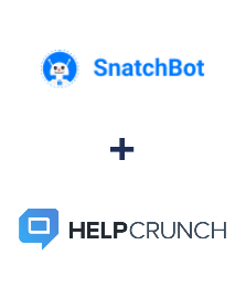 Integration of SnatchBot and HelpCrunch