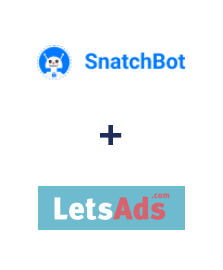 Integration of SnatchBot and LetsAds