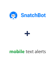 Integration of SnatchBot and Mobile Text Alerts