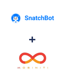 Integration of SnatchBot and Mobiniti