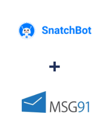 Integration of SnatchBot and MSG91