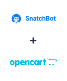 Integration of SnatchBot and Opencart