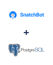 Integration of SnatchBot and PostgreSQL