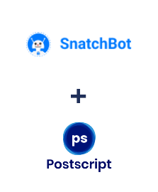 Integration of SnatchBot and Postscript