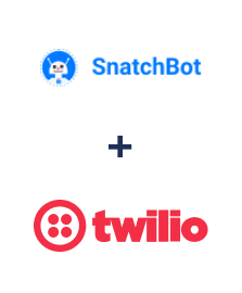 Integration of SnatchBot and Twilio