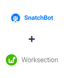 Integration of SnatchBot and Worksection