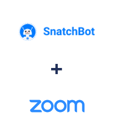 Integration of SnatchBot and Zoom