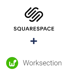 Integration of Squarespace and Worksection